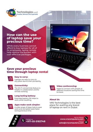 How can the Use of Laptop Save your Precious Time?