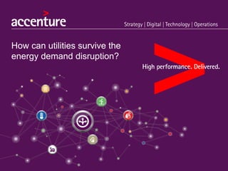 How can utilities survive the
energy demand disruption?
 