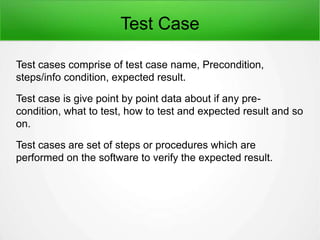 Test Cases Vs Test Scenarios | PPTX | Technology & Computing