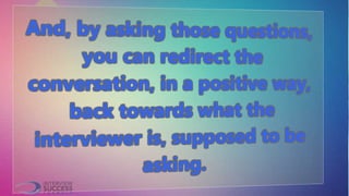 How do you respond to inappropriate personal questions during an interview?