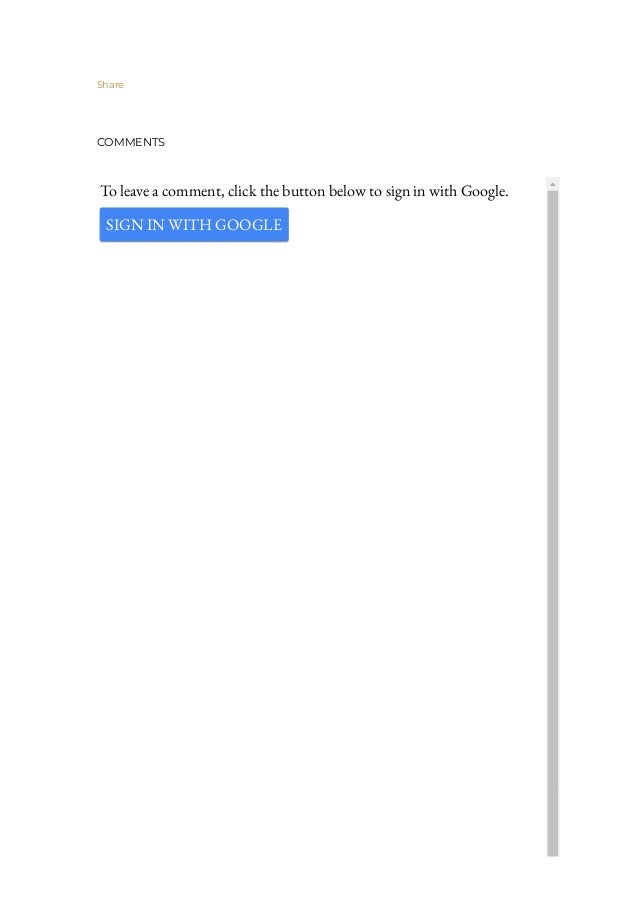 COMMENTS
To leave a comment, click the button below to sign in with Google.
SIGN IN WITH GOOGLE
Share
 