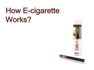 How E-cigarette Works?