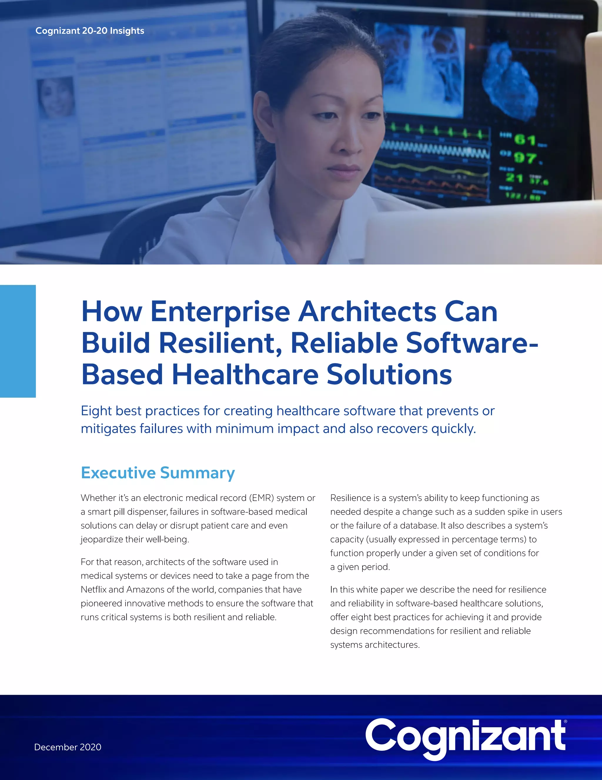 How Enterprise Architects Can Build Resilient, Reliable Software-Based ...
