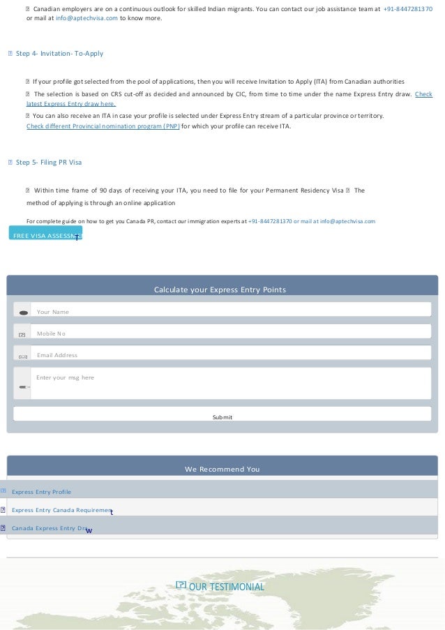 How Express Entry Work Latest Information, Questions and Answer.