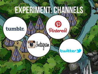 EXPERIMENT: CHANNELS
 