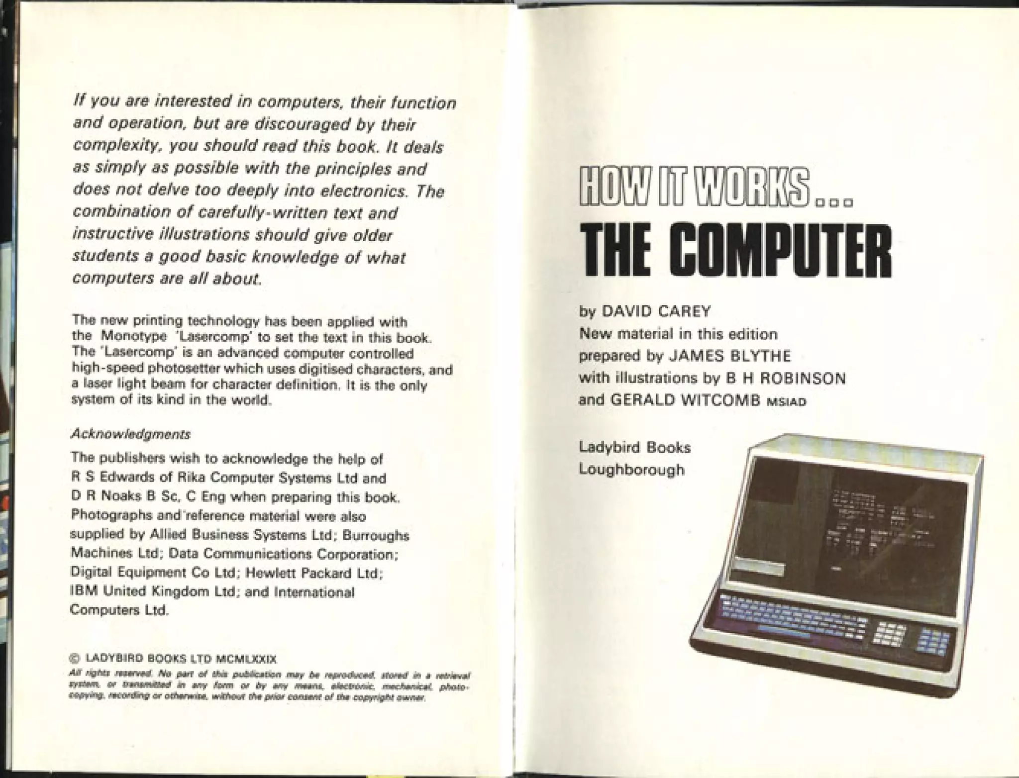 How It Works   The Computer (1979 Edition)