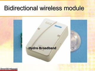 Bidirectional wireless module Hydro Broadband 
