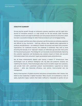 How Life & Annuity Companies Can Embrace Modern Platforms to Boost ...