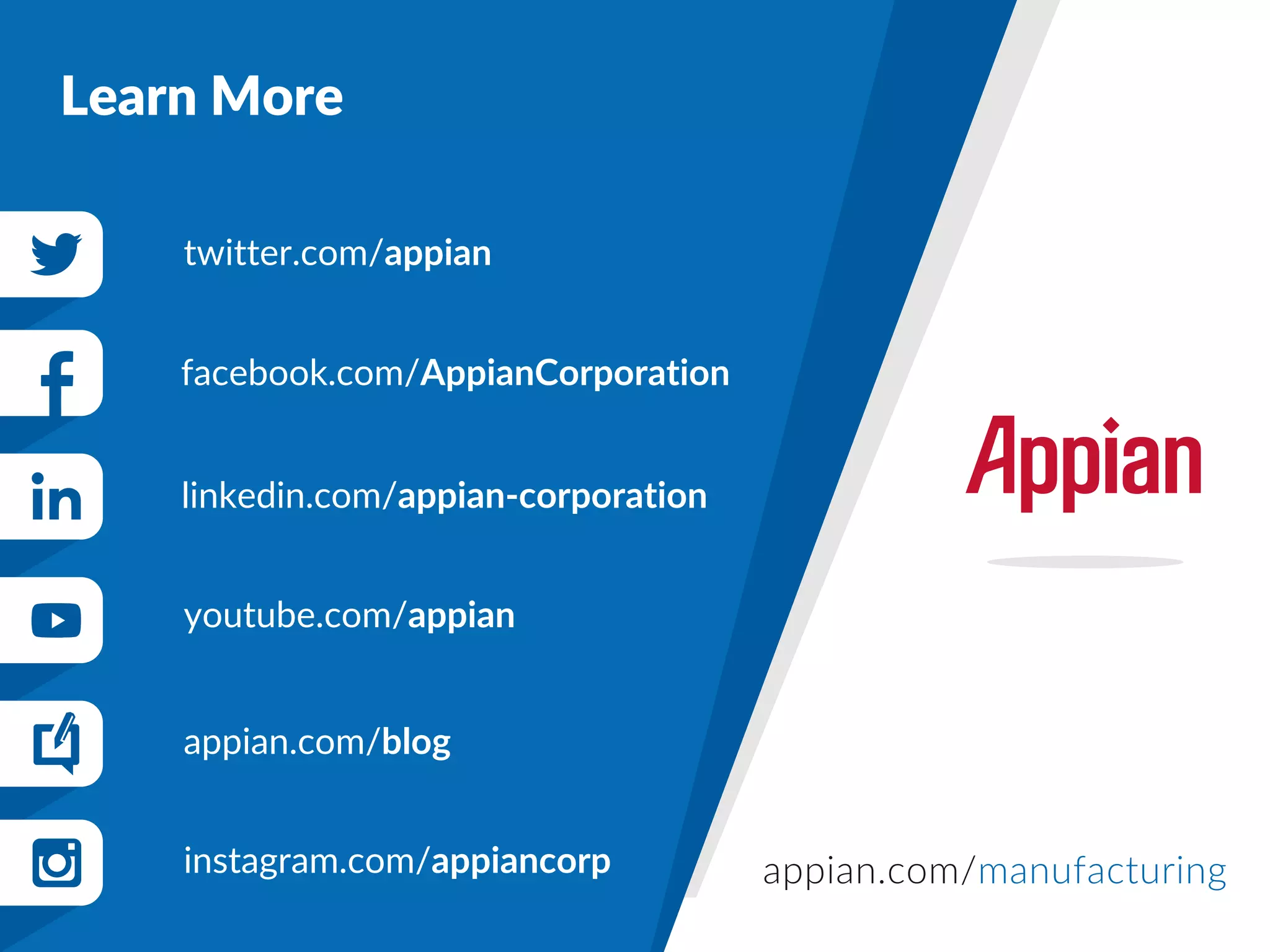 appian.com/manufacturing
 