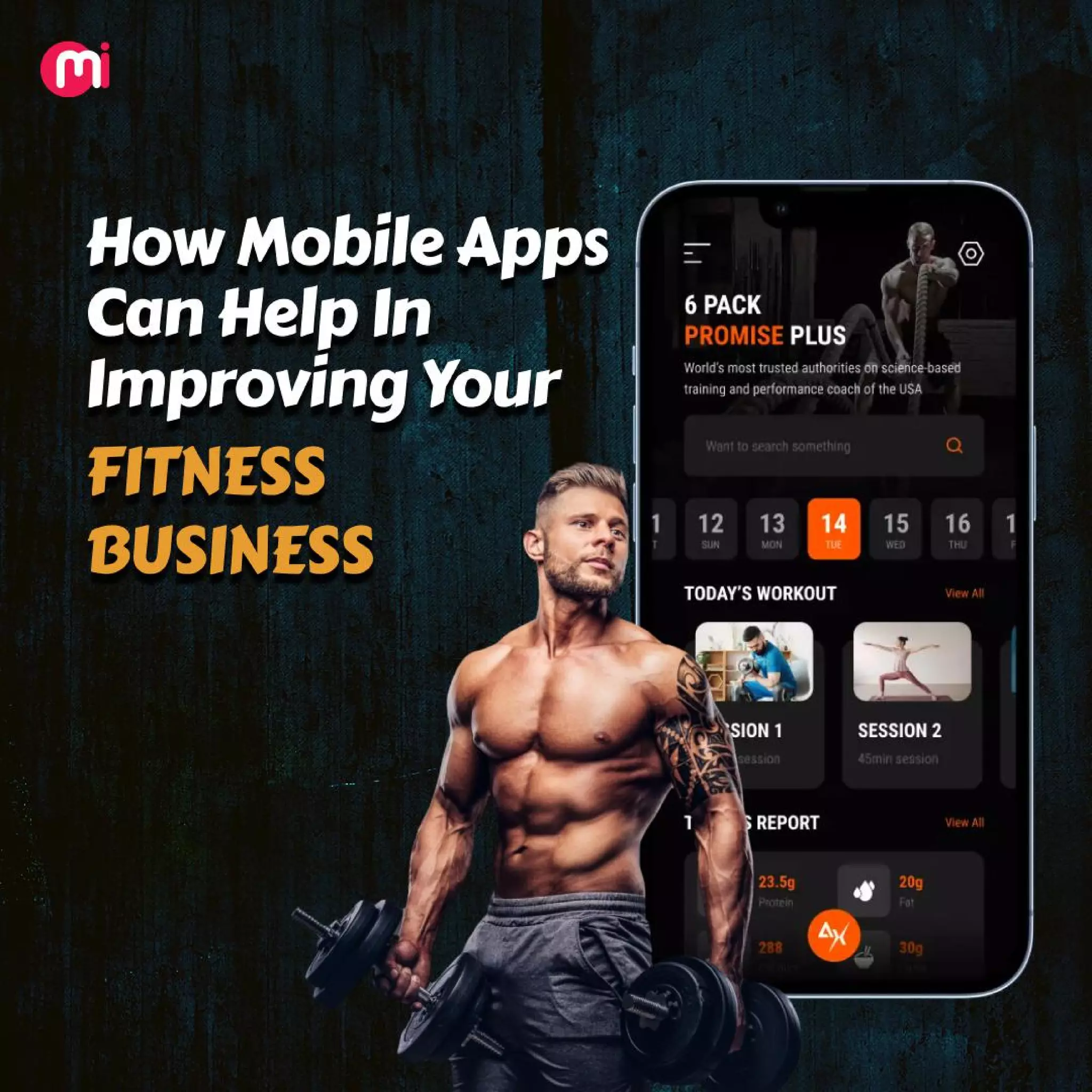 How Mobile Apps Can Help in Improving Your Fitness Business. | PDF