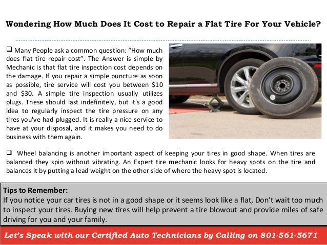 Are You Wondering How Much Does Flat Tire Repair Cost