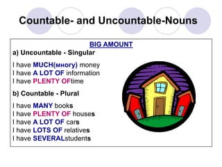 Countable Big how-much-how-many-usage.ppt
