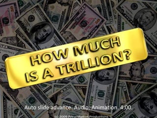 Auto slide advance. Audio. Animation. 4:00. 