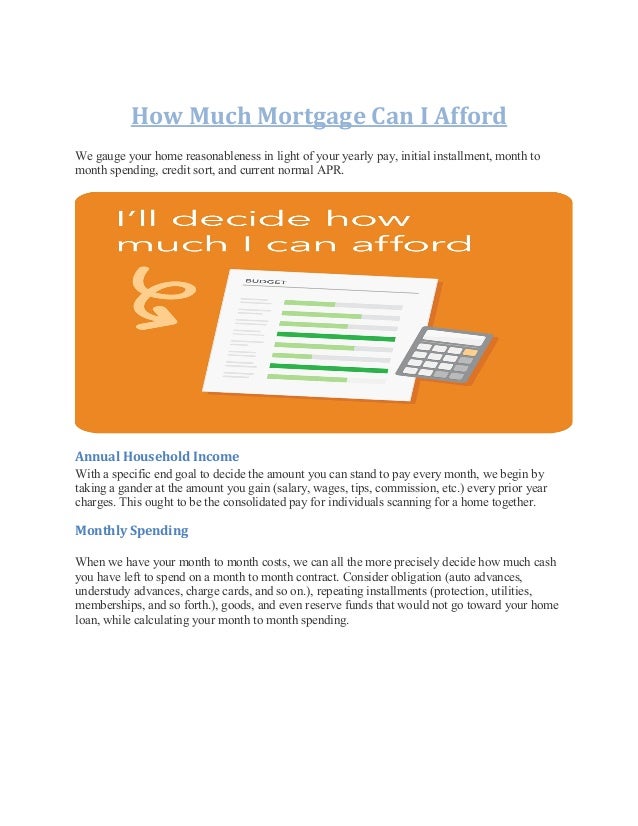 how much payment can i afford