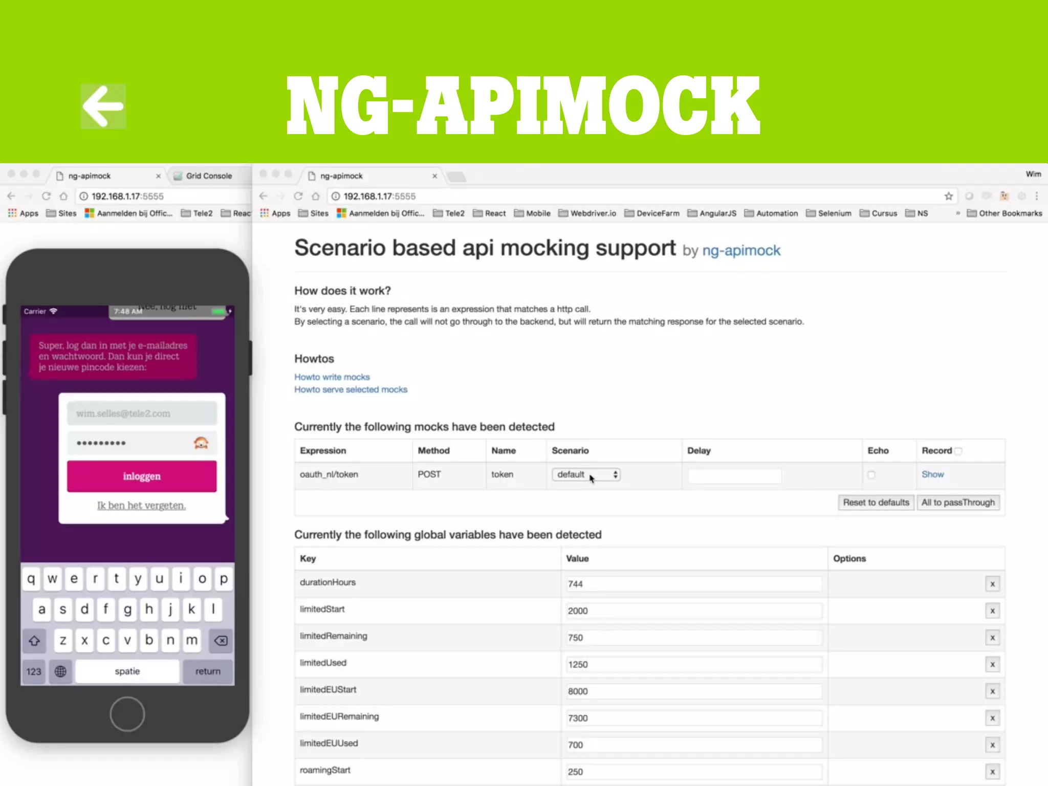 Ng-apimock
 