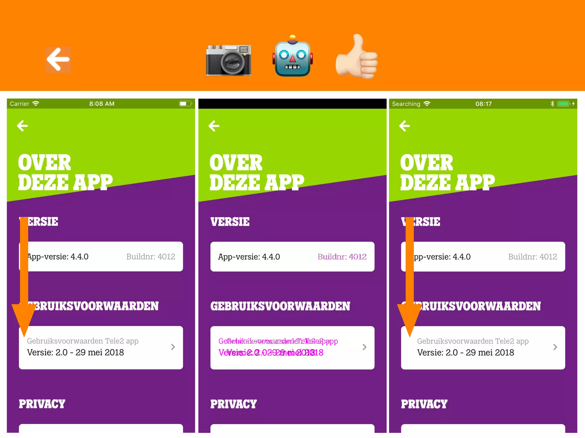 React Native
0.54
React Native
0.57
- . /
 