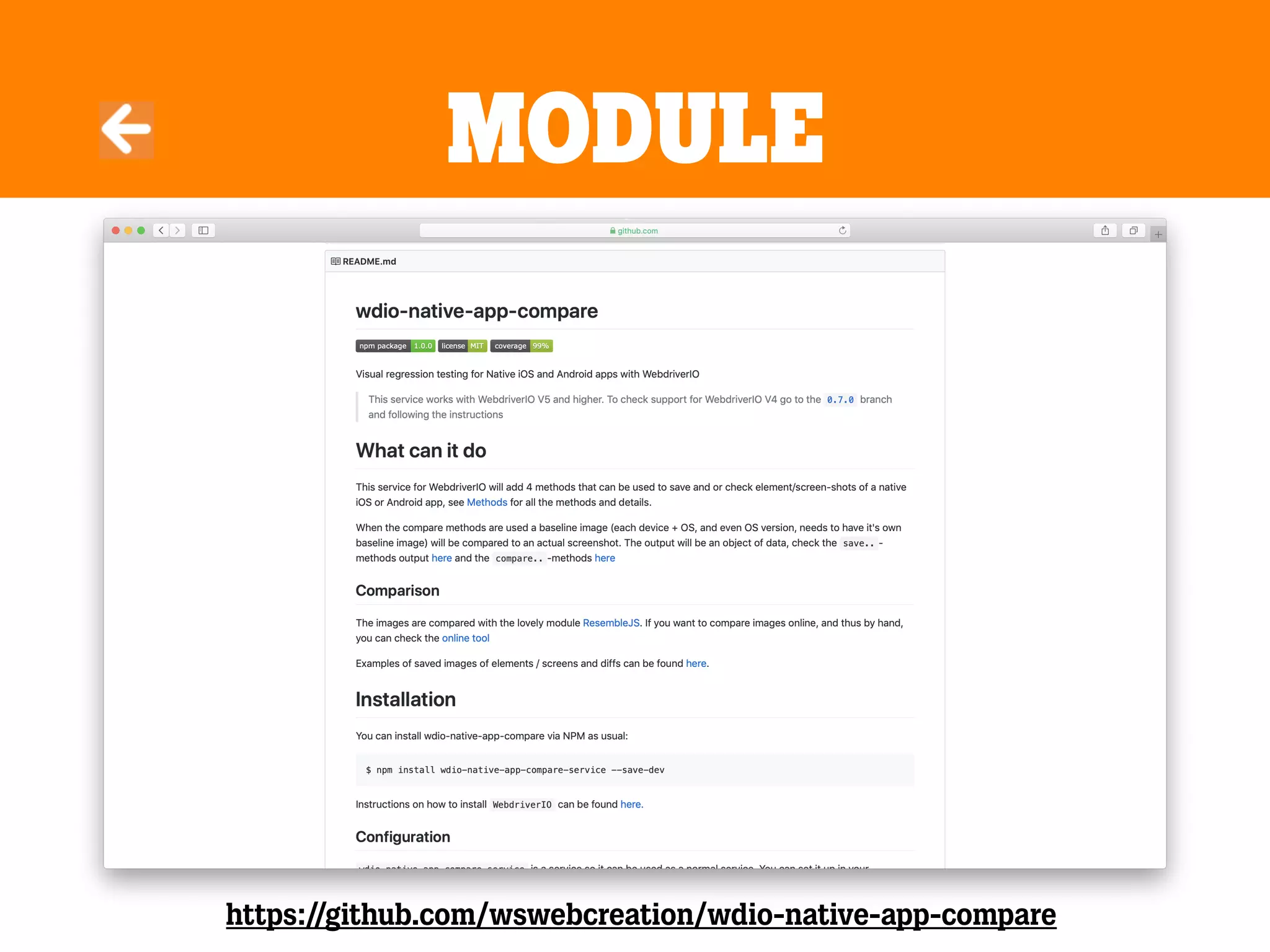 Module
https://github.com/wswebcreation/wdio-native-app-compare
 
