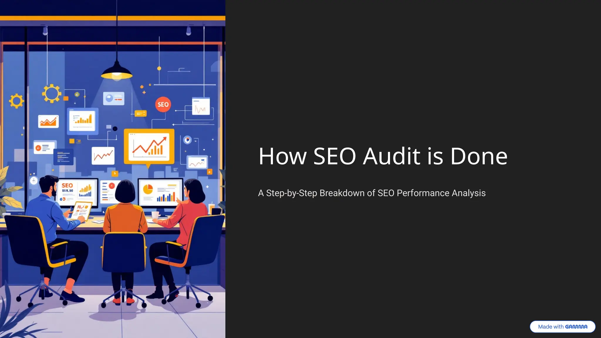 How SEO Audit is Done
A Step-by-Step Breakdown of SEO Performance Analysis
 