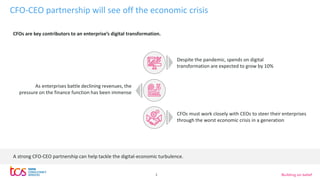 How the CFO Can be an Effective Partner to the CEO in Navigating the ...