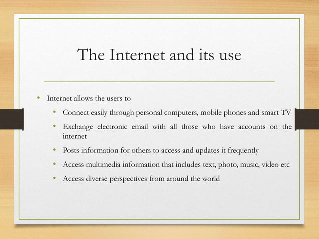 How the-internet-works | PPT | Computer Networking | Computing