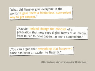 How The Love of Music has changed our Business World Slide 42