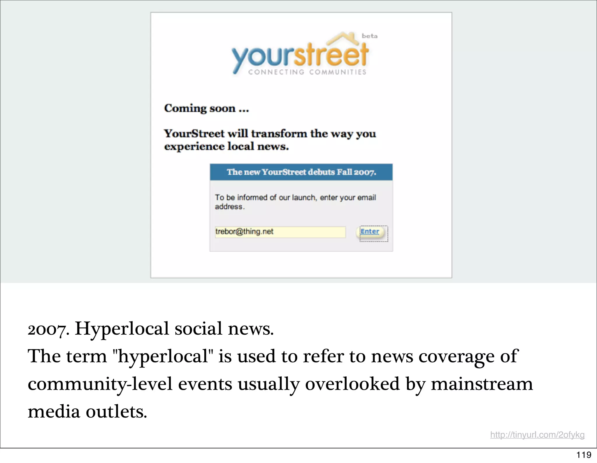 How the Social Web Came to Be (part 2)