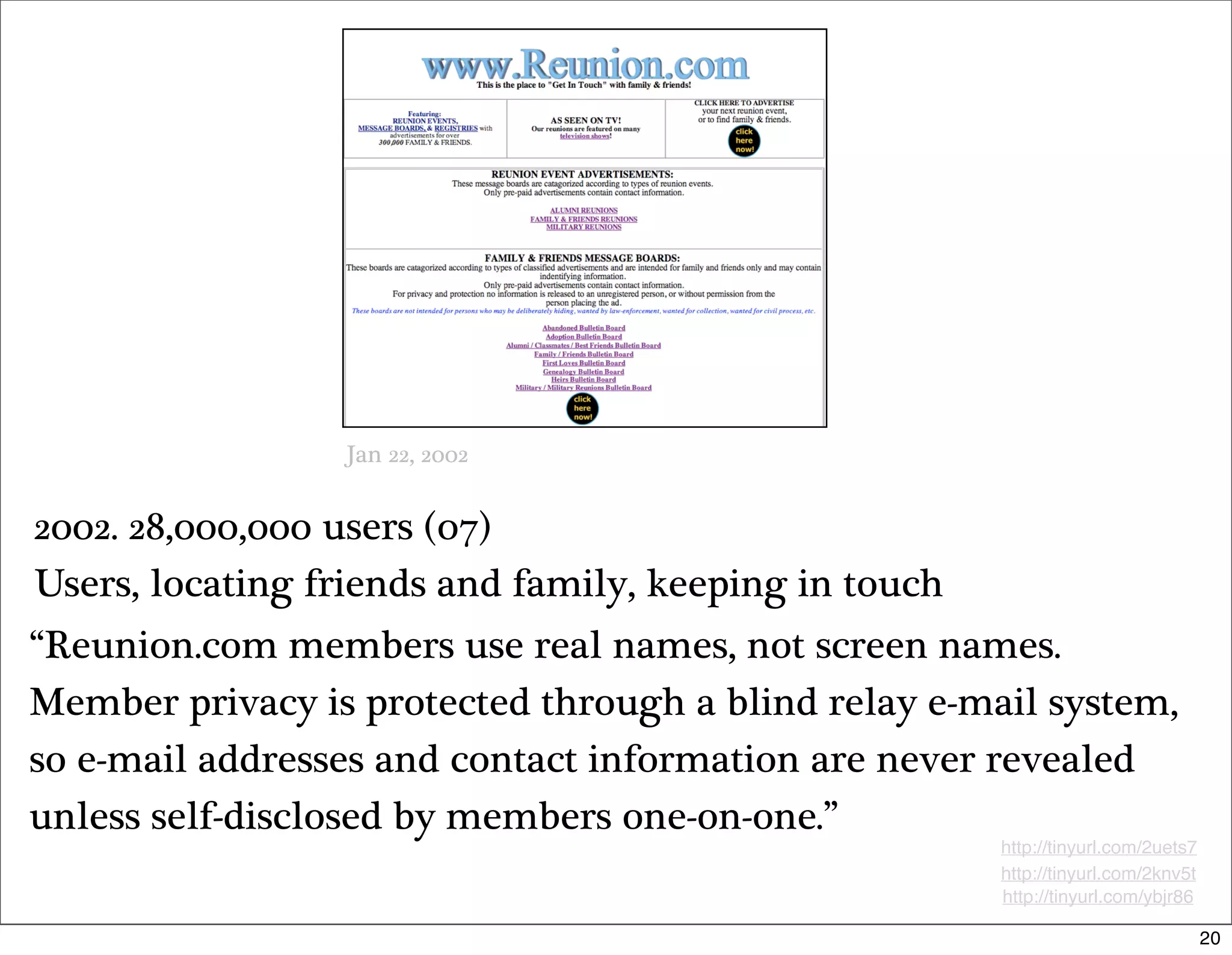 How the Social Web Came to Be (part 2)