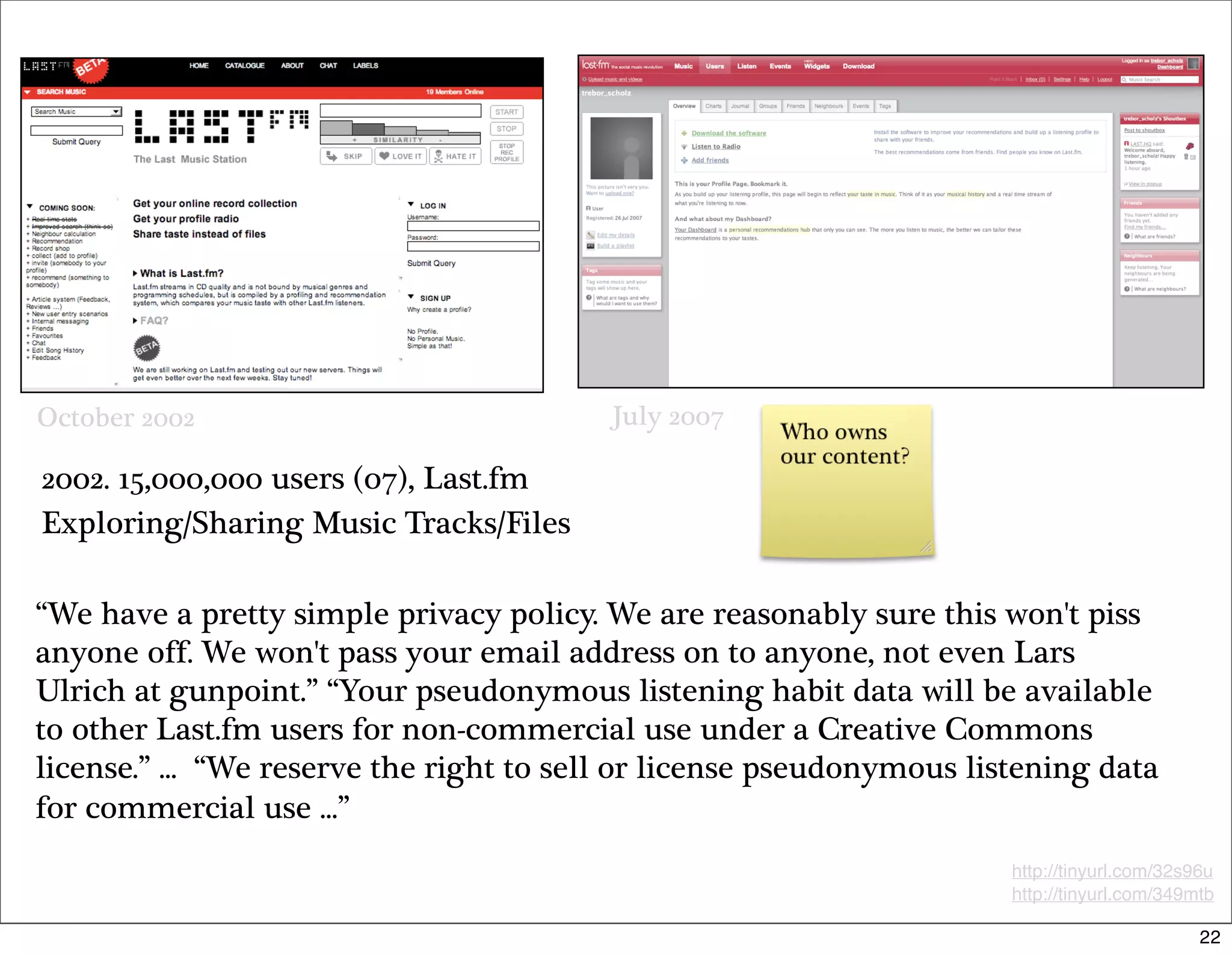 How the Social Web Came to Be (part 2)