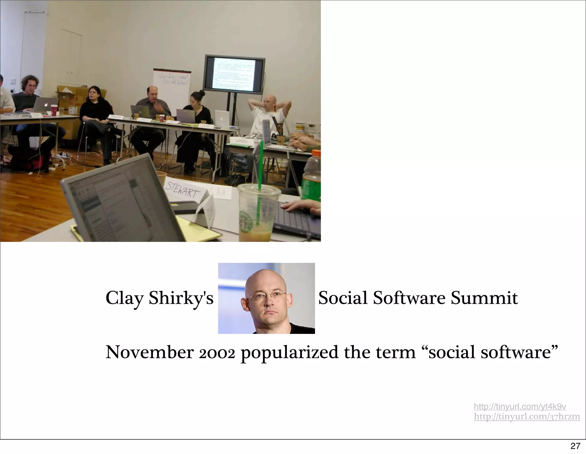 How the Social Web Came to Be (part 2)