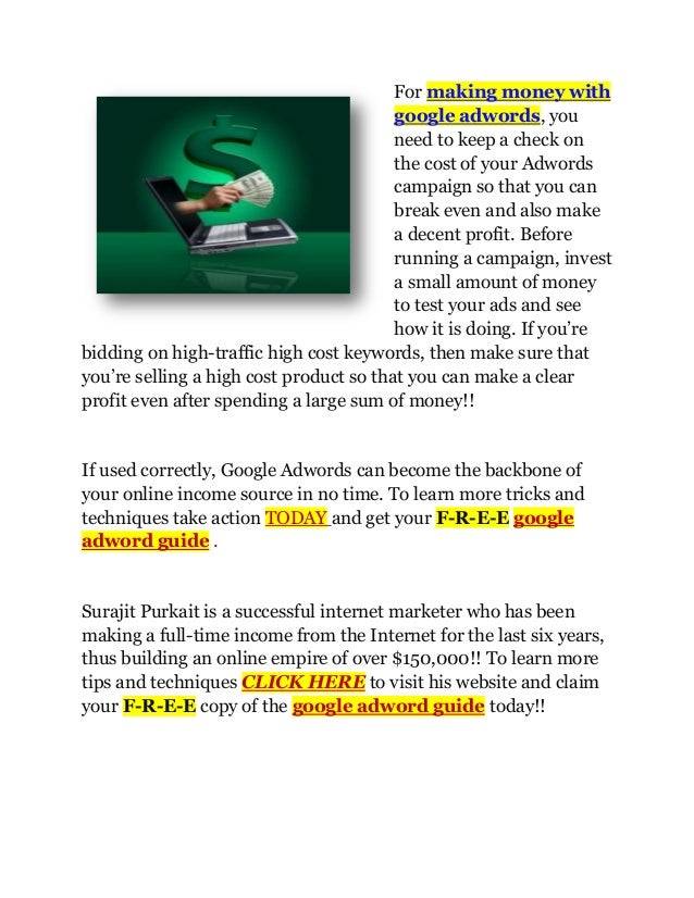 Google Adwords Guide Two Great Techniques On How To Use Google Adwords