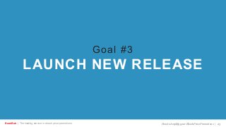 BookBub | The leading service in ebook price promotions!
Goal #3
LAUNCH NEW RELEASE
How to Amplify your Ebook Price Promotions | 23
 