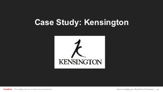 BookBub | The leading service in ebook price promotions!
Case Study: Kensington
How to Amplify your Ebook Price Promotions | 42
 