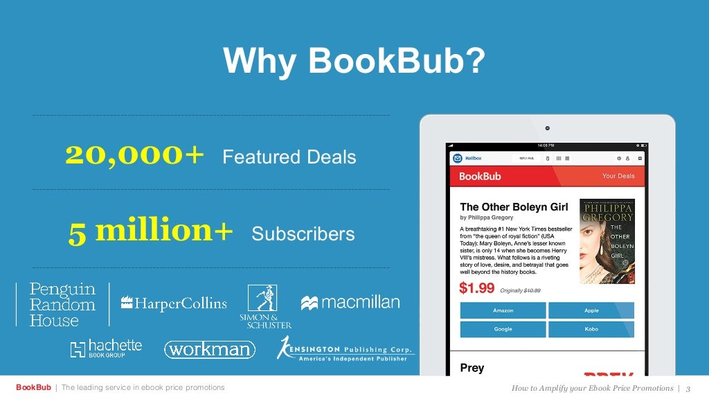 Why BookBub? BookBub The
