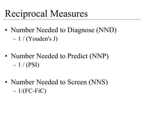 MRCPsych08 - How To Analyse Diagnostic Test Studies (June08)