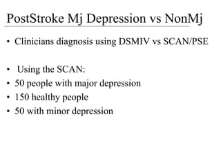 MRCPsych08 - How To Analyse Diagnostic Test Studies (June08)