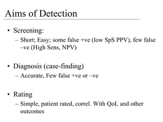 MRCPsych08 - How To Analyse Diagnostic Test Studies (June08)