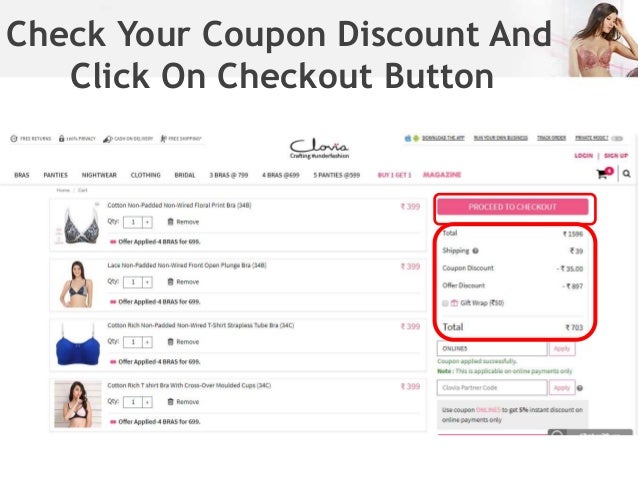 clovia discount coupons for new user