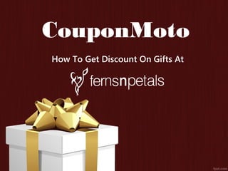 CouponMoto
How To Get Discount On Gifts At
 