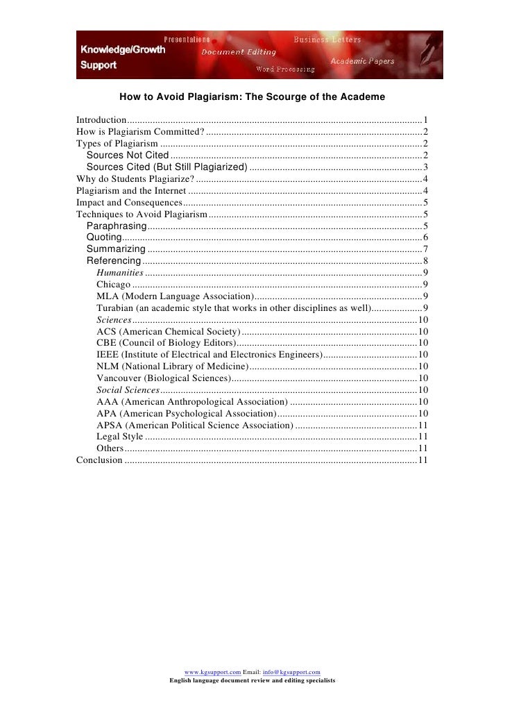 Why students commit plagiarism