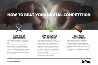 How To Beat Your Digital Competition