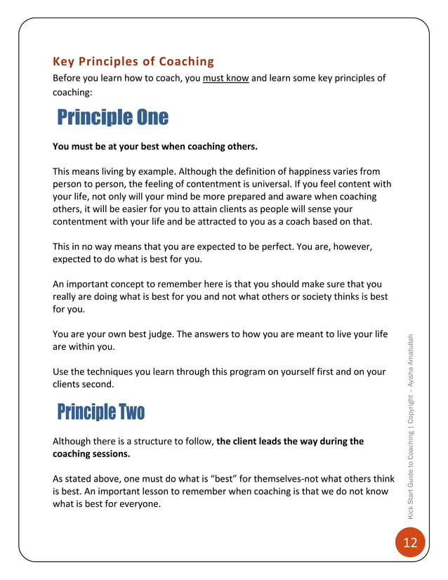 how to a life coach kick start guide coaching 