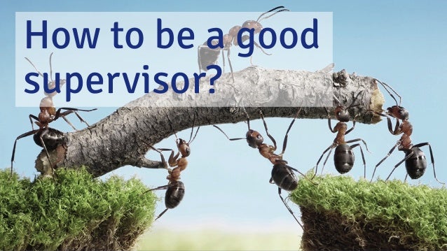 how to become a supervisor
