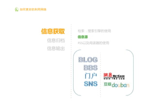 如何更好的利用网络