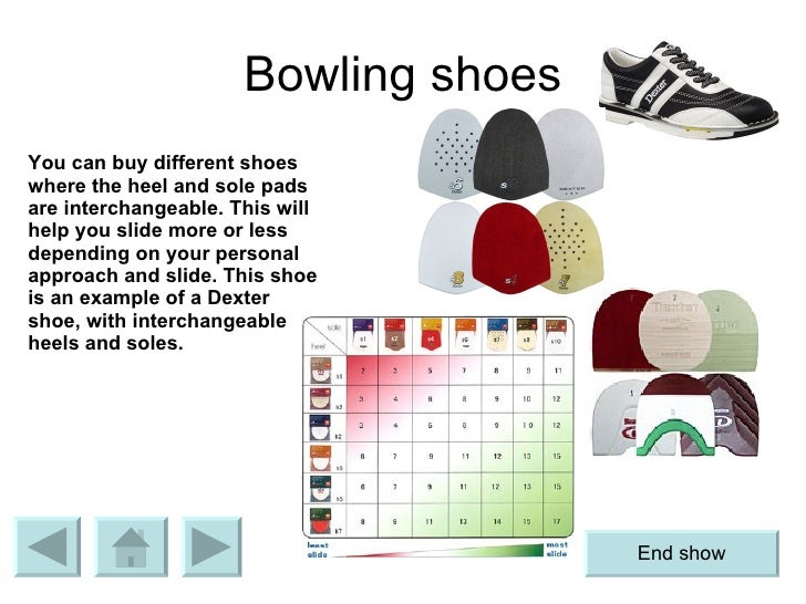 bowling shoe size chart