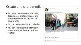 How to Build a Brilliant Linkedin Profile | PPTX