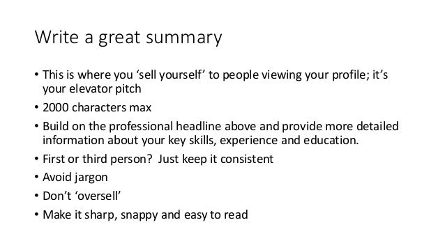 How To Build A Brilliant Linkedin Profile