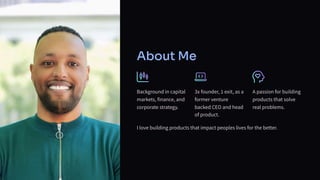 GDG Cloud Southlake #40: Brandon Stokes: How to Build a Great Product | PDF