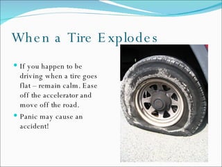 How To Change A Tire | PPT