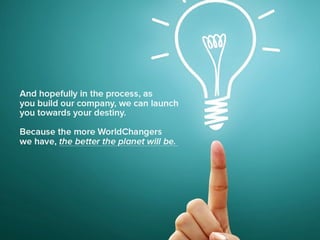 A Surprising Way to Change the World (in 5.5 Easy Steps)