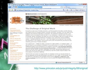 http://www.princeton.edu/pr/pub/integrity/08/original/ 